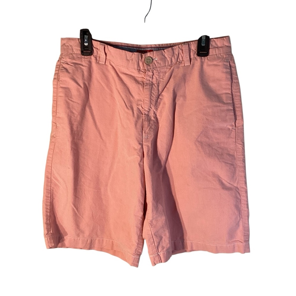 Izod Men's Flat‎ Front Shorts - Pink